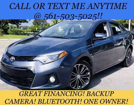 2015 TOYOTA COROLLA! GREAT FINANCING!BLUETOOTH! BACKUP... for sale in West Palm Beach, FL