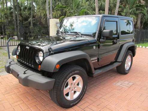 2013 JEEP WRANGLER * HARDTOP * PWR WIND & LOCKS * EXCELLENT CONDITION for sale in Western Lake Worth, FL