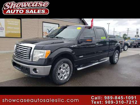 V6 POWER!! 2011 Ford F-150 4WD SuperCrew 157" XLT for sale in Chesaning, MI