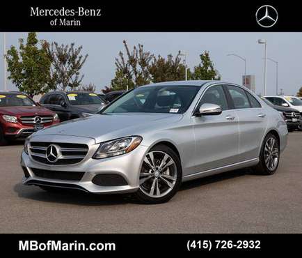 2016 Mercedes-Benz C300 Sedan -4T3928- Certified and Loaded - cars &... for sale in San Rafael, CA