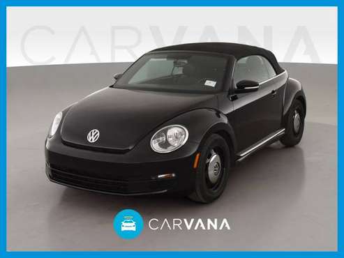 2014 VW Volkswagen Beetle 2 5L Convertible 2D Convertible Black for sale in Atlanta, GA