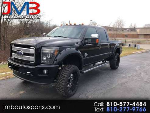 2015 Ford F-250 SD Platinum Crew Cab 4WD - cars & trucks - by dealer... for sale in Flint, MI
