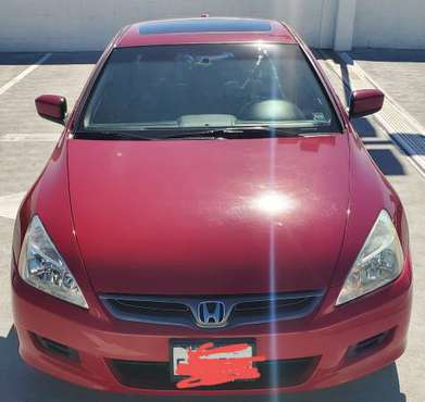 2006 Honda Accord Coupe ( 1 owner clean title very low miles ) for sale in Anaheim, CA