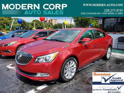 2014 BUICK LACROSSE LEATHER - 62k mi! GORGEOUS! - cars & trucks - by... for sale in Fort Myers, FL