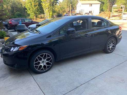 2012 Honda civic lx Rebuilt title Low miles - cars & trucks - by... for sale in Kent, WA