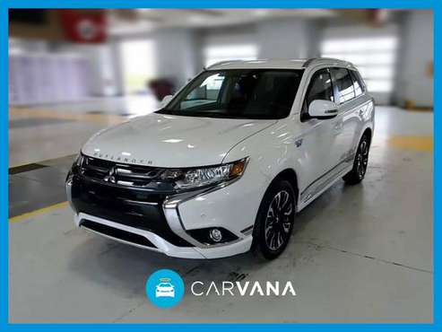 2018 Mitsubishi Outlander PHEV SEL Sport Utility 4D suv White for sale in Brooklyn, NY