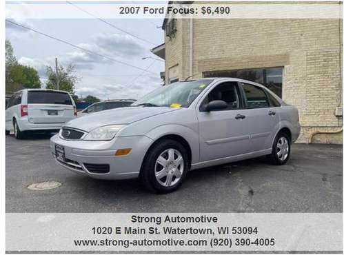 2007 Ford Focus ZX4 SE 4dr Sedan - - by dealer for sale in Watertown, WI