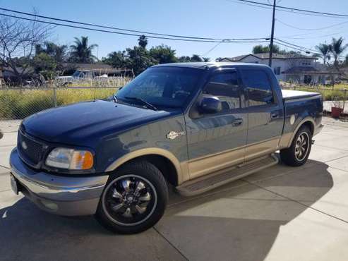 2002 Ford F150 King Ranch SuperCrew Cab 5.4L - cars & trucks - by... for sale in San Marcos, CA