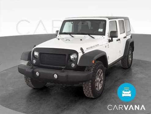 2015 Jeep Wrangler Unlimited Rubicon Sport Utility 4D suv White - -... for sale in reading, PA
