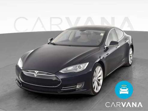 2014 Tesla Model S Sedan 4D sedan Blue - FINANCE ONLINE - cars &... for sale in Greensboro, NC
