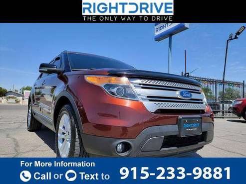 2015 Ford Explorer XLT Sport Utility 4D suv BROWN for sale in El Paso, TX
