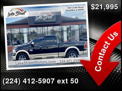 2013 Ram 1500 Laramie Longhorn Edition - cars & trucks - by dealer -... for sale in Grayslake, IL