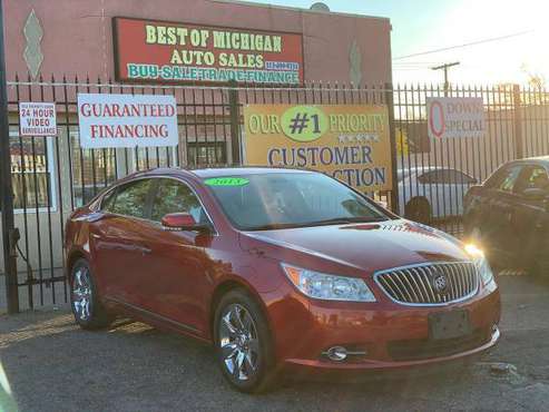 2013 Buick LaCrosse Premium 2 4dr Sedan BAD CREDIT OK !! - cars &... for sale in Detroit, MI