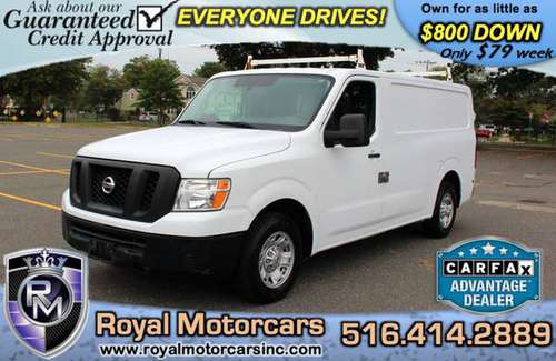 2012 NISSAN NV 1500 LOW ROOF HD SV CARGO VAN WE FINANCE ALL !!! -... for sale in Uniondale, NY