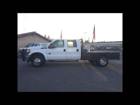 2015 Ford F350 Super Duty Crew Cab Dually 4x4 Diesel New Tires -... for sale in Roseville, CA