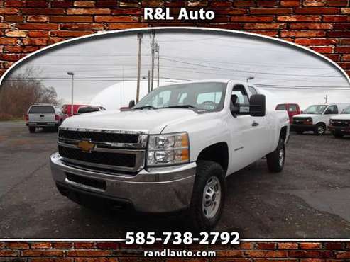 2013 Chevrolet Silverado 2500HD Work Truck Ext. Cab 4WD - cars &... for sale in Spencerport, NY
