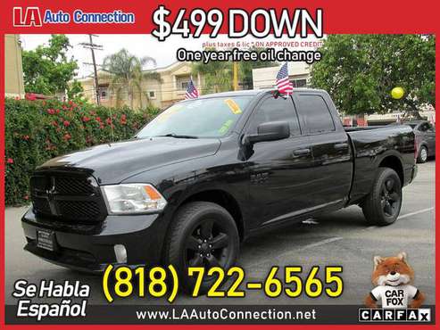 2018 Ram 1500 Express FOR ONLY 502/mo! - - by dealer for sale in Van Nuys, CA