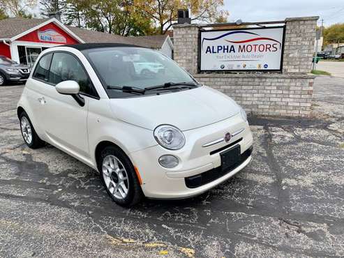 2012 Fiat 500c Convertible Automatic only 55,000 miles @ Alpha... for sale in NEW BERLIN, WI