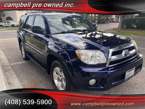 2006 Toyota 4Runner SR5 - cars & trucks - by dealer - vehicle... for sale in Campbell, CA