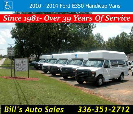 2010-2014 Ford E350 Vans - - by dealer - vehicle for sale in Westfield, NC, NC