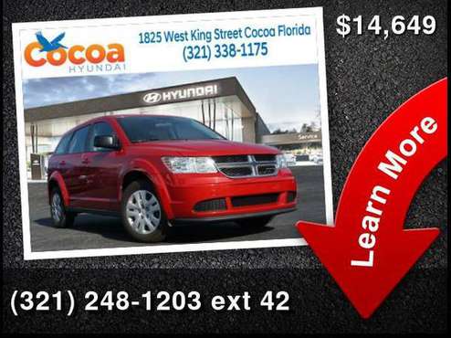 2015 Dodge Journey AVP - - by dealer - vehicle for sale in Cocoa, FL