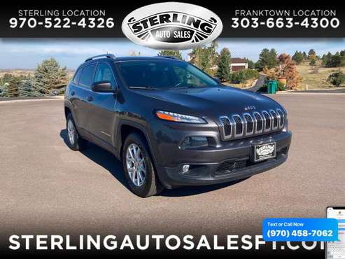2016 Jeep Cherokee 4WD 4dr Latitude - CALL/TEXT TODAY! - cars &... for sale in Sterling, CO