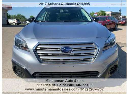 2017 Subaru Outback 2.5i AWD 4dr Wagon 32393 Miles - cars & trucks -... for sale in Saint Paul, MN