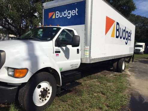 2013 Ford F750 Box truck - cars & trucks - by dealer - vehicle... for sale in Thonotosassa, FL