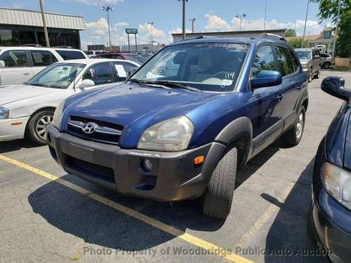 2005 *Hyundai* *Tucson* Blue - cars & trucks - by dealer - vehicle... for sale in Woodbridge, District Of Columbia