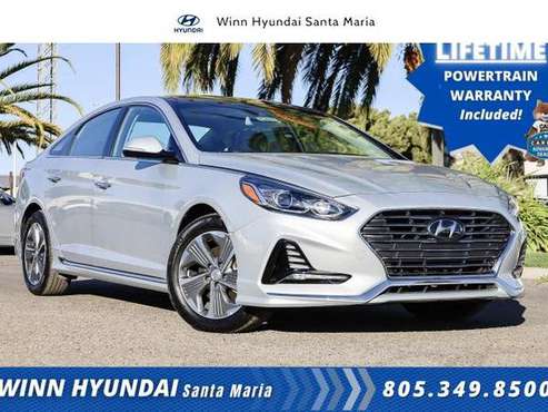 2019 Hyundai Sonata Hybrid Limited sedan Ion Silver for sale in Santa Maria, CA