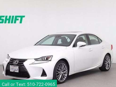 2017 Lexus IS 200t sedan White - - by dealer - vehicle for sale in South San Francisco, CA