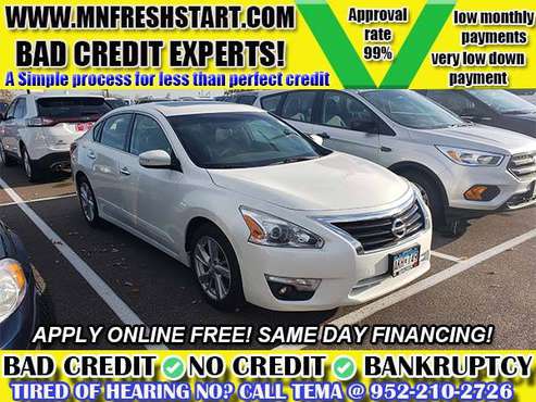 💯 2014 NISSAN ALTIMA 💯 BAD CREDIT NO CREDIT OK 0-$500 DOWN oac! -... for sale in Plymouth, MN