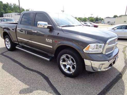 2016 Ram Laramie Crew Cab Diesel - 4x4 - Leather-Roof-Nav for sale in Wautoma, WI