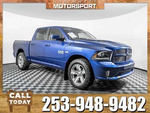 *LEATHER* 2015 *Dodge Ram* 1500 Sport 4x4 for sale in PUYALLUP, WA