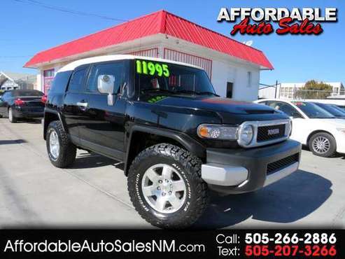 2008 Toyota FJ Cruiser 4WD AT -FINANCING FOR ALL!! BAD CREDIT OK!! -... for sale in Albuquerque, NM