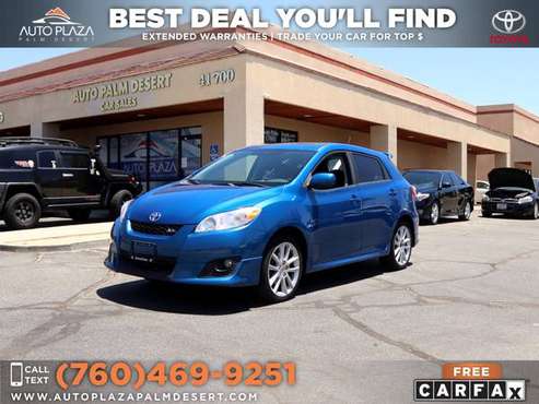 2009 Toyota *Matrix* XRS $179/mo with Full Service Records - cars &... for sale in Palm Desert , CA