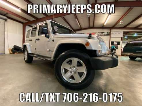 2009 Jeep Wrangler Unlimited Sahara IN HOUSE FINANCE - FREE SHIPPING... for sale in DAWSONVILLE, GA