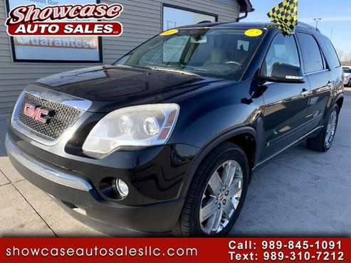 2010 GMC Acadia AWD 4dr SLT2 - cars & trucks - by dealer - vehicle... for sale in Chesaning, MI