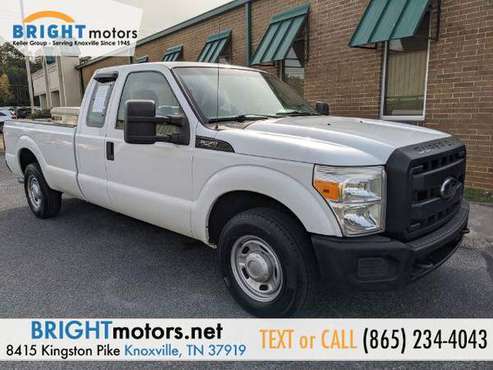 2012 Ford F-250 F250 F 250 SD XL SuperCab Long Bed 2WD HIGH-QUALITY... for sale in Knoxville, TN