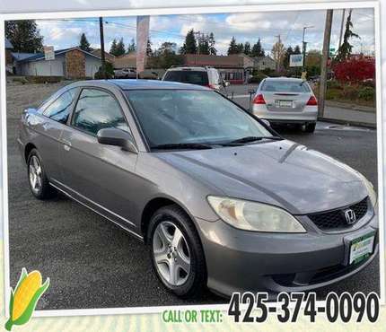 2005 Honda Civic EX - GET APPROVED TODAY!!! - cars & trucks - by... for sale in Everett, WA