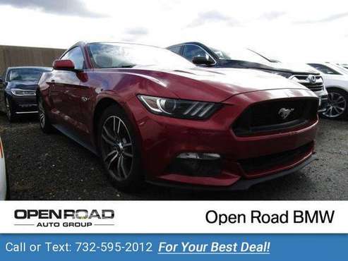 2016 Ford Mustang 2dr Fastback GT coupe Ruby Red Metallic Tinted for sale in Edison, NJ