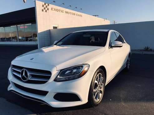 2017 Mercedes C300 Luxury - cars & trucks - by dealer - vehicle... for sale in Palm Springs, CA