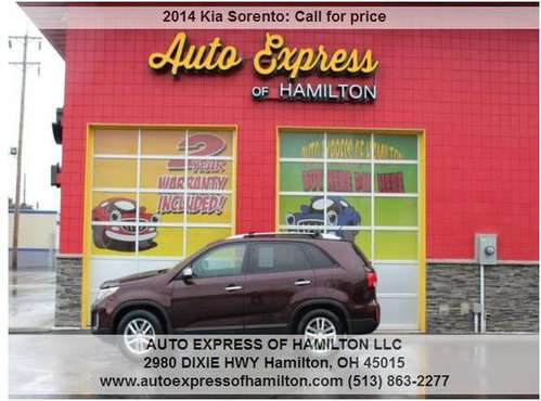 2014 Kia Sorento 799 Down TAX BUY HERE PAY HERE for sale in Hamilton, OH