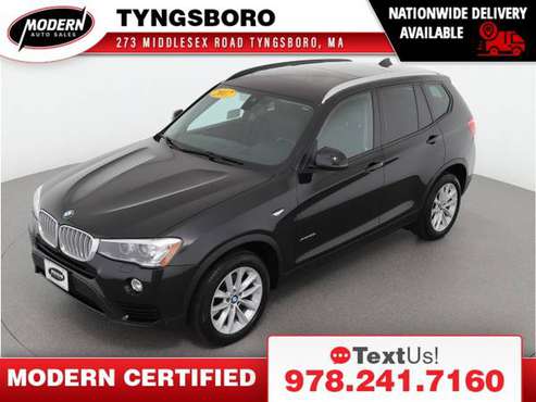 2017 BMW X3 xDrive28i - - by dealer - vehicle for sale in Tyngsboro, MA