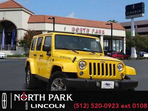 2015 Jeep Wrangler Unlimited Rubicon - SUV for sale in San Antonio, TX
