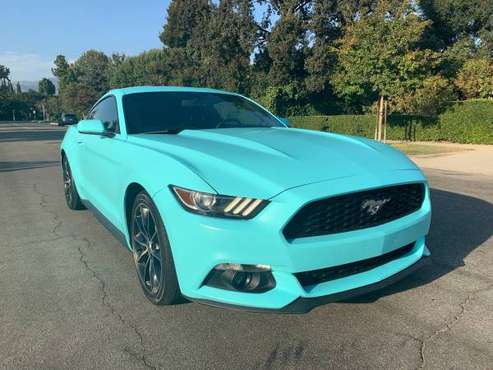 Mustang 2016 EcoBoost Turbocharged Satin Key West 27,000mi for sale in San Marino, CA