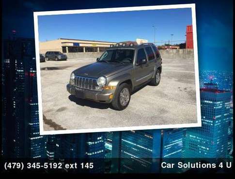 2006 Jeep Liberty 4d SUV 2WD Limited Bad Credit, No Credit? NO... for sale in ROGERS, AR