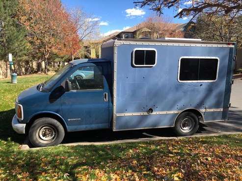 2001 Chevrolet express 3500 diesel campervan - low miles great for sale in Lafayette, CO