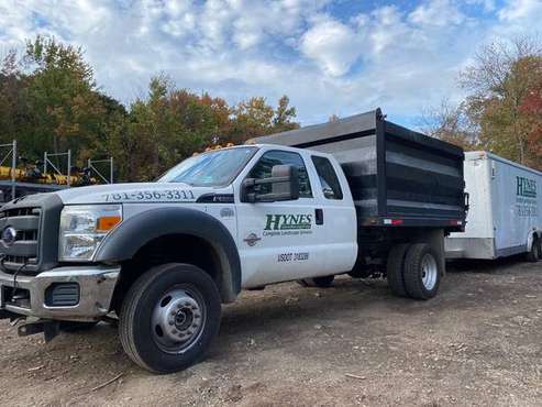 2013 F550 DUMP TRUCK - cars & trucks - by owner - vehicle automotive... for sale in East Weymouth, MA