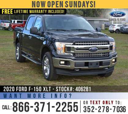 20 Ford F150 XLT 4WD 8, 000 off MSRP! Backup Cam, GPS, F-150 for sale in Alachua, FL